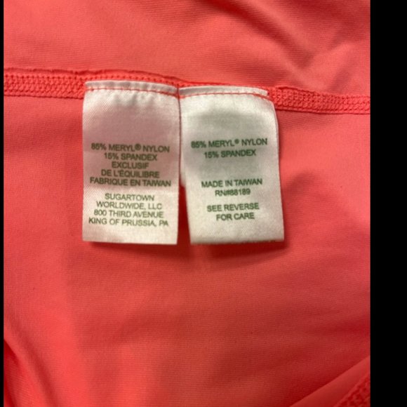 Lilly Pulitzer Luxletic Half Zip Pullover XL Tangelo - Picture 6 of 7